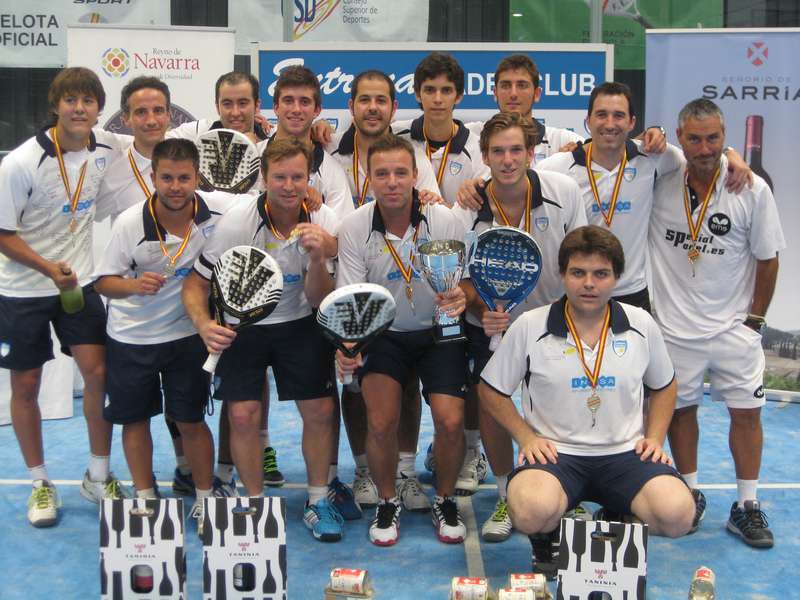 Entrena Padel Club y C.B. Burillo; Campeones en el Nacional por Equipos de Clubes de Padel de 3ª Categoría.